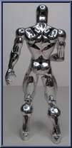 Silver Surfer from Fantastic Four - 10" Deluxe Edition manufactured by Toy Biz [Loose]
