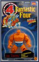 Thing (Clobberin' Time Punch) from Fantastic Four - Series 1 manufactured by Toy Biz [Front]
