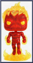 Human Torch from Fantastic Four - Pop! Vinyl Figures manufactured by Funko [Loose]