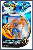Human Torch (Power Switching) from Fantastic Four - Rise of the Silver Surfer - Series 2 manufactured by Hasbro [Front]
