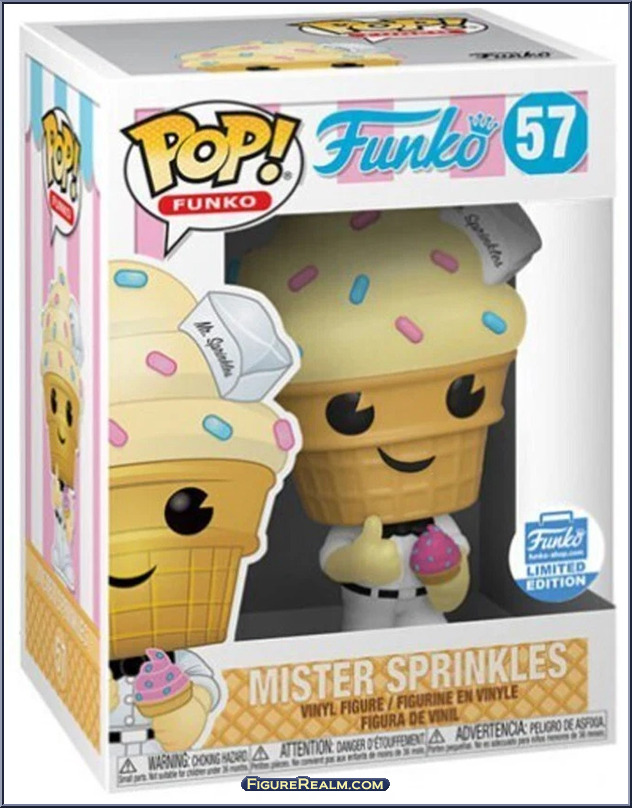 Mister Sprinkles (Vanilla) - Fantastik Plastik - Pop! Vinyl Figures ...