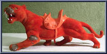 Red Panther from Fantasy World - Action Warrior Playsets manufactured by Soma [Loose]
