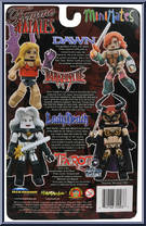 Lady Death / Darkchylde / Dawn / Tarot from Femme Fatales - Minimates - Basic Series manufactured by Diamond Select [Back]