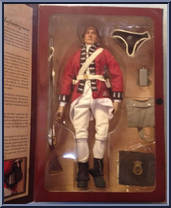 British Infantryman (64th Regiment of Feet) from Fife & Drum - Basic Series manufactured by Sideshow [Front]