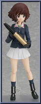 Akiyama Yukari from Figma - Girls und Panzer manufactured by Max Factory [Loose]