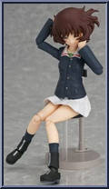 Akiyama Yukari from Figma - Girls und Panzer manufactured by Max Factory [Loose]