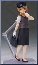 Alice "Motorman" Kuji from Figma - Tetsudou-Musume manufactured by Max Factory [Loose]