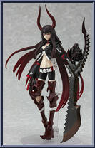 Black Gold Saw (Black Rock Shooter) from Figma - Basic Series manufactured by Max Factory [Loose]