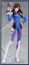 D. Va (Classic Skin Edition) from Figma - Overwatch manufactured by Max Factory [Loose]