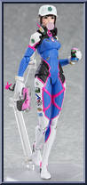 D. Va (Classic Skin Edition) from Figma - Overwatch manufactured by Max Factory [Loose]