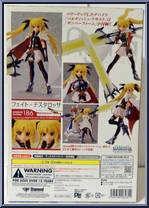Fate Testarossa from Figma - Magical Girl Lyrical Nanoha manufactured by Max Factory [Back]