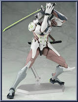 Genji from Figma - Overwatch manufactured by Max Factory [Loose]