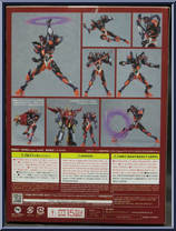 Gridknight (SSSS.Dynazenon Version) from Figma - Gridman manufactured by Max Factory [Back]