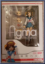 Haruhi Suzumiya (Uniform) from Figma - Melancholy of Haruhi Suzumiya manufactured by Max Factory [Front]