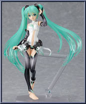 Hatsune Miku from Figma - Basic Series manufactured by Max Factory [Loose]
