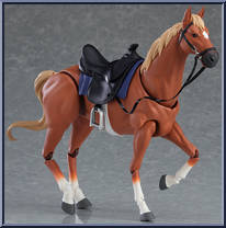 Horse (Version 2) (Light Chestnut) from Figma - Basic Series manufactured by Max Factory [Loose]