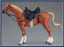 Horse (Version 2) (Light Chestnut) from Figma - Basic Series manufactured by Max Factory [Loose]