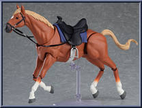Horse (Version 2) (Light Chestnut) from Figma - Basic Series manufactured by Max Factory [Loose]