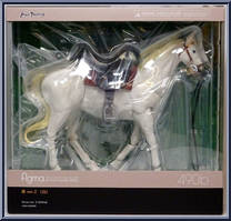Horse (Version 2) (White) from Figma - Horses manufactured by Max Factory [Front]