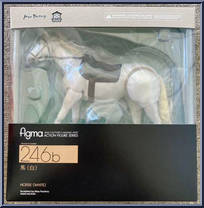 Horse (White) from Figma - Horses manufactured by Max Factory [Front]