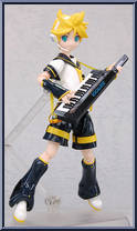 Kagmine Len from Figma - Basic Series manufactured by Max Factory [Loose]