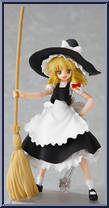 Kirisame Marisa from Figma - Basic Series manufactured by Max Factory [Loose]