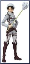 Levi (Cleaning Version) from Figma - Attack on Titan manufactured by Max Factory [Loose]