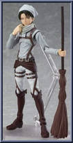 Levi (Cleaning Version) from Figma - Attack on Titan manufactured by Max Factory [Loose]