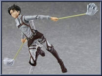 Levi (Cleaning Version) from Figma - Attack on Titan manufactured by Max Factory [Loose]