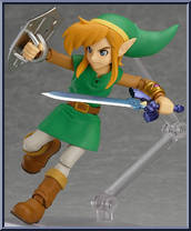 Link from Figma - Legend of Zelda: A Link Between Worlds manufactured by Max Factory [Loose]