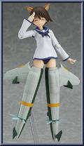 Miyafuji Yoshika (Shinden Version) from Figma - Strike Witches manufactured by Max Factory [Loose]