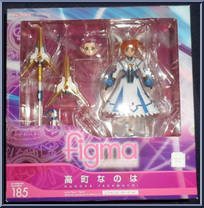 Nanoha Takamachi from Figma - Magical Girl Lyrical Nanoha manufactured by Max Factory [Front]