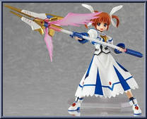 Nanoha Takamachi from Figma - Magical Girl Lyrical Nanoha manufactured by Max Factory [Loose]