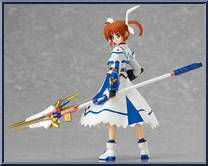 Nanoha Takamachi from Figma - Magical Girl Lyrical Nanoha manufactured by Max Factory [Loose]