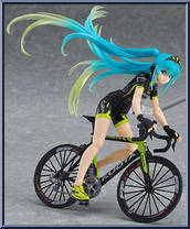 Racing Miku 2015 (TeamUKYO Support Version) from Figma - Hatsune Miku GT Project manufactured by Max Factory [Loose]