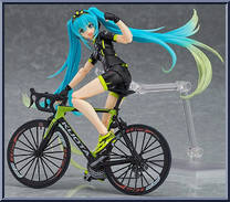 Racing Miku 2015 (TeamUKYO Support Version) from Figma - Hatsune Miku GT Project manufactured by Max Factory [Loose]