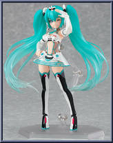 Racing Miku Hatsune (2012 Version) from Figma - Hatsune Miku GT Project manufactured by Max Factory [Loose]