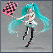 Racing Miku Hatsune (2012 Version) from Figma - Hatsune Miku GT Project manufactured by Max Factory [Loose]