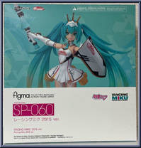 Racing Miku Hatsune (2015 Version) from Figma - Hatsune Miku GT Project manufactured by Max Factory [Front]