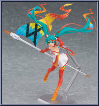Racing Miku Hatsune (2016 Version) from Figma - Hatsune Miku GT Project manufactured by Max Factory [Loose]