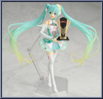 Racing Miku Hatsune (2017 Version) from Figma - Hatsune Miku GT Project manufactured by Max Factory [Loose]