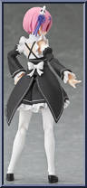 Ram from Figma - Re: Zero manufactured by Max Factory [Loose]