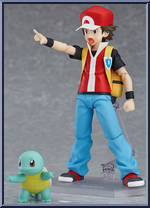 Red from Figma - Pokemon manufactured by Max Factory [Loose]