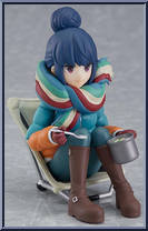 Rin Shima (Deluxe) from Figma - Laid-Back Camp manufactured by Max Factory [Loose]