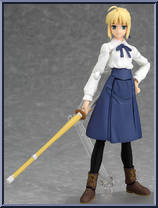 Saber (Casual Wear) from Figma - Basic Series manufactured by Max Factory [Loose]