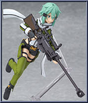 Sinon from Figma - Sword Art Online II manufactured by Max Factory [Loose]