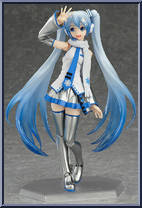 Snow Miku from Figma - Character Vocal Series 01: Hatsune Miku manufactured by Max Factory [Loose]