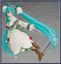 Snow Miku (Snow Bell Version) from Figma - Character Vocal Series 01: Hatsune Miku manufactured by Max Factory [Loose]
