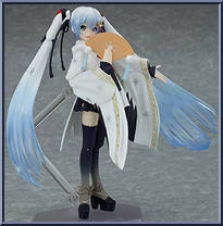 Snow Miku (Crane Priestess Version) from Figma - Character Vocal Series 01: Hatsune Miku manufactured by Max Factory [Loose]