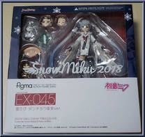 Snow Miku (Crane Priestess Version) from Figma - Character Vocal Series 01: Hatsune Miku manufactured by Max Factory [Front]
